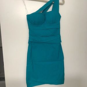Teal bodycon dress - women’s - juniors